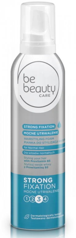 Espuma de Cabelo Fixação Forte