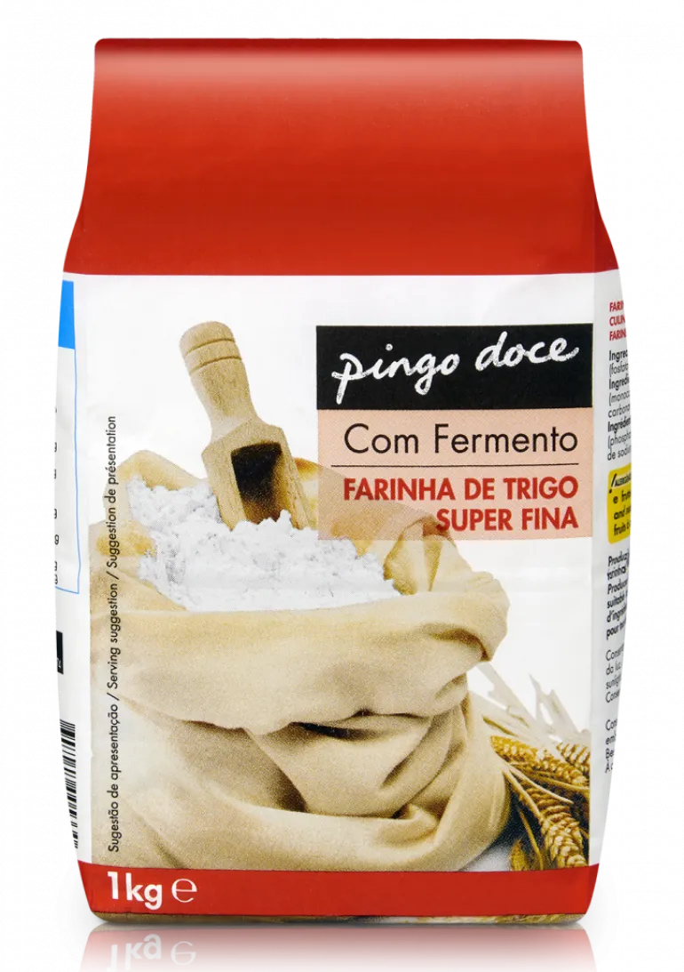Farinha de Trigo Super Fina com Fermento