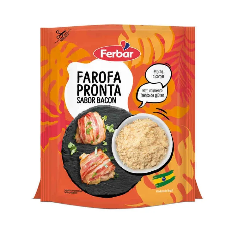 Farofa Pronta com Sabor a Bacon