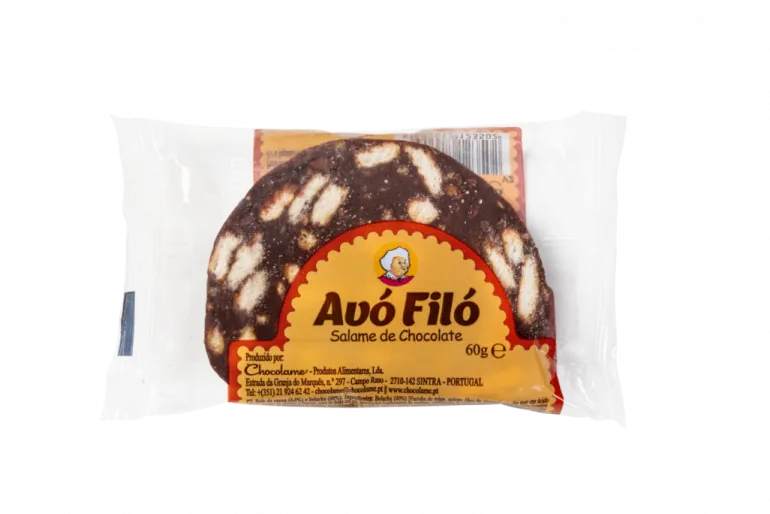 Fatia de Salame de Chocolate