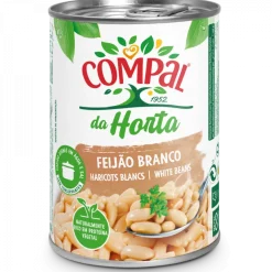 Feijão Branco Cozido em Lata