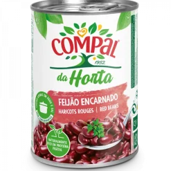 Feijão Encarnado Cozido em Lata