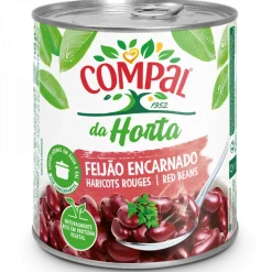 Feijão Encarnado Cozido em Lata