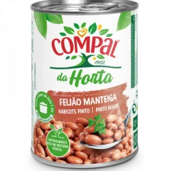 Feijão Manteiga Cozido em Lata