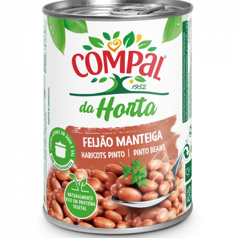 Feijão Manteiga Cozido em Lata