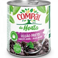 Feijão Preto Cozido em Lata