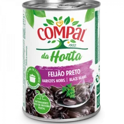 Feijão Preto Cozido em Lata