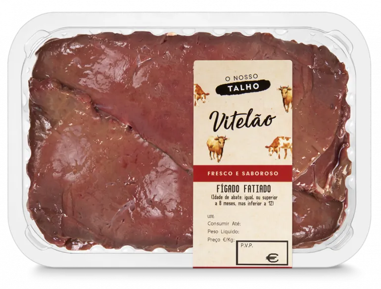 Fígado Fatiado de Vitelão
