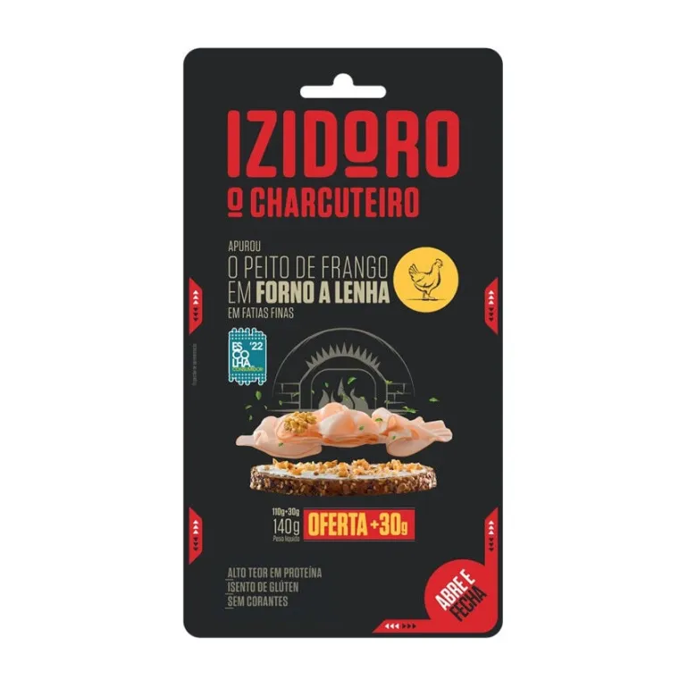 Fiambre Peito de Frango Forno a Lenha