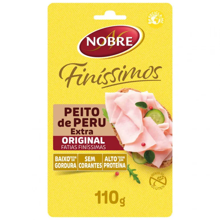 Fiambre Peito de Peru Extra Fatias Finas