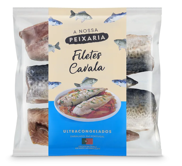 Filete de Cavala Congelado Embalado