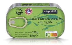 Filetes de Atum em Azeite