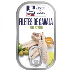 Filetes de Cavala em Azeite