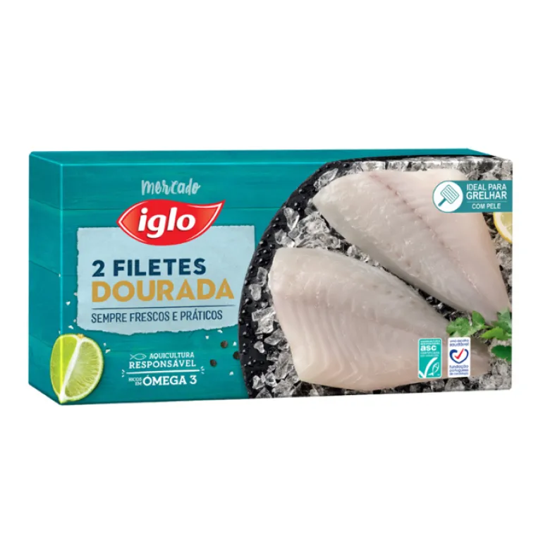 Filetes de Dourada Congelados