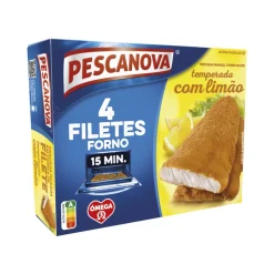 Filetes de Pescada Panados com Limão Congelados