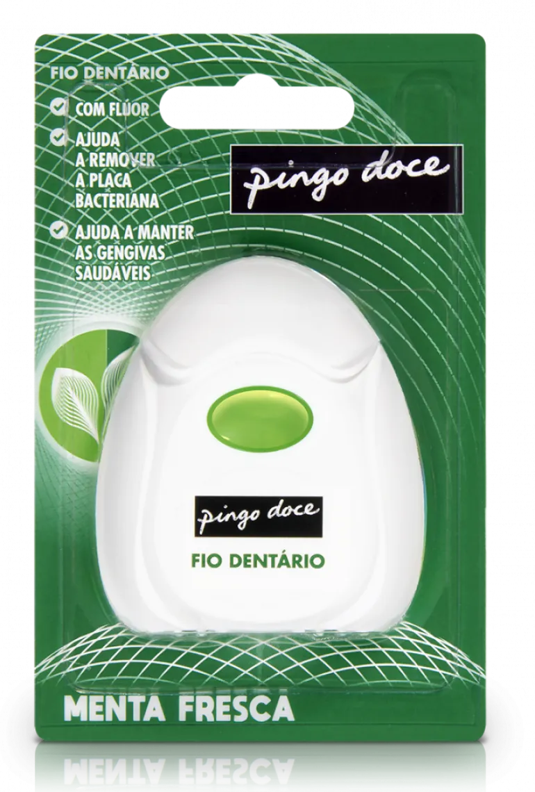 Fio Dentário Menta Fresca e Flúor 50 metros