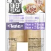 Flautas de Bacon e 2 Queijos