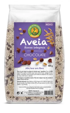 Flocos de Aveia com Chocolate
