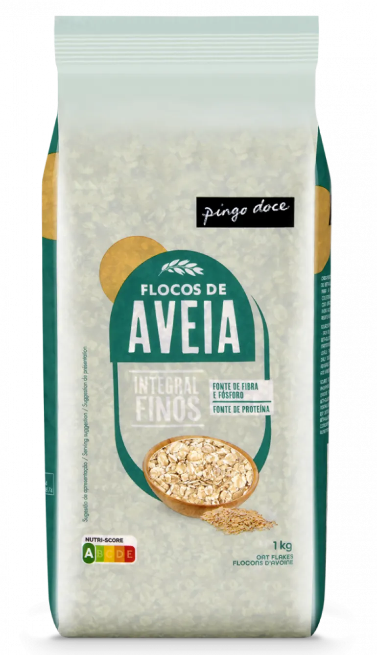 Flocos de Aveia Integral Finos