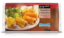 Folhados de Salsicha Congelados