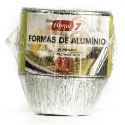 Formas de Alumínio Redondas 85ml