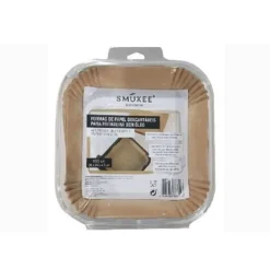 Formas de Papel Quadradas para Airfryer 100un