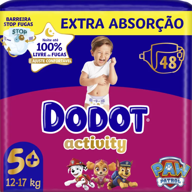 Fraldas Activity Extra T5+ 12-17kg