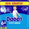 Fraldas Bebé Seco T6+ 14-19kg 35% Grátis