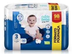 Fraldas Comfort&Dry 4-9kg T3
