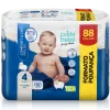 Fraldas Comfort&Dry 7-14kg T4