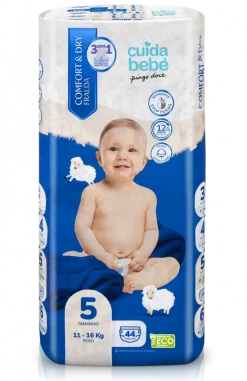 Fraldas Comfort&Dry 11-16kg T5