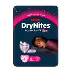 Fraldas DryNites Menina +13 Anos 45-60kg