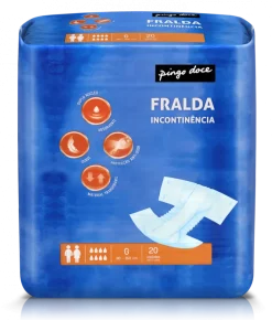 Fraldas Incontinência Tamanho Grande