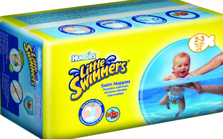Fraldas Little Swimmers T2/T3 3-8kg