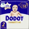 Fraldas Sensitive T2 4-8kg