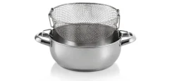 Fritadeira com Cesto Inox 24cm
