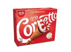 Gelado Cone de Morango