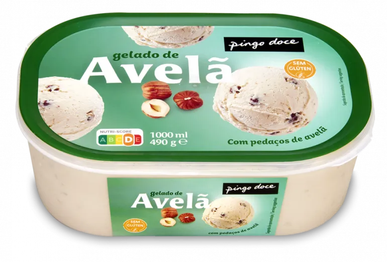 Gelado de Avelã
