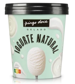 Gelado de Iogurte Natural