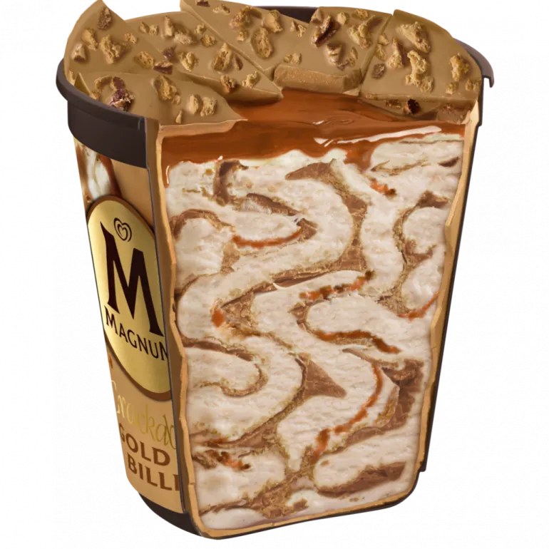 Gelado Gold Caramel Billionaire
