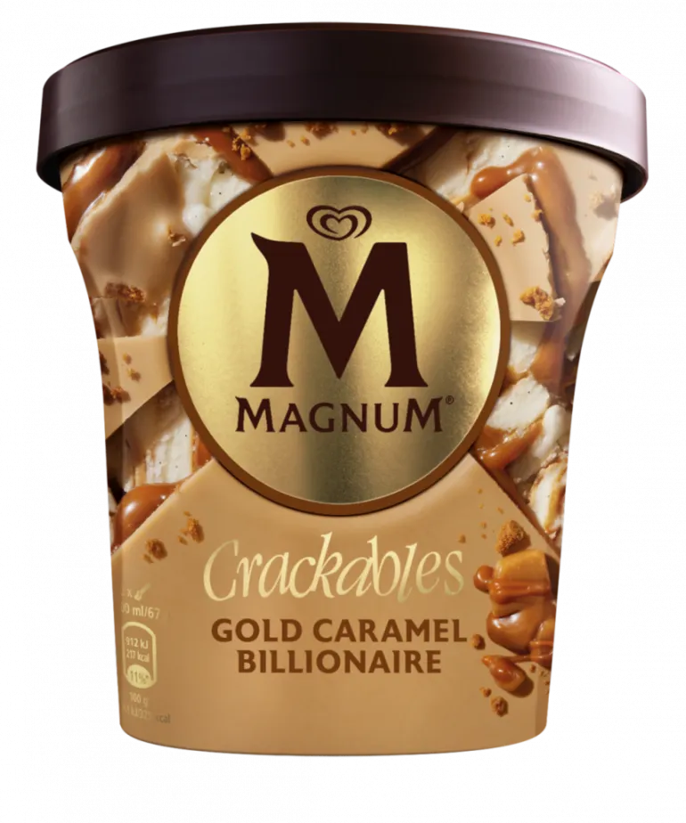 Gelado Gold Caramel Billionaire