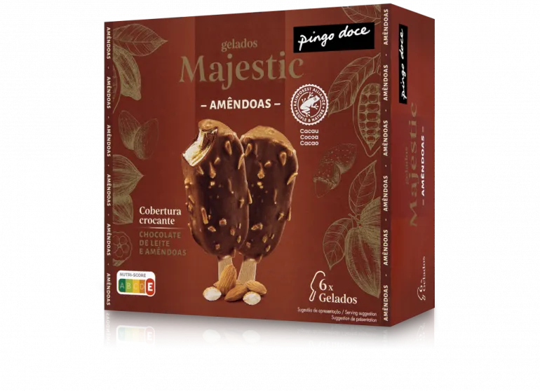 Gelado Majestic Amêndoas