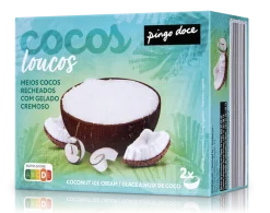 Gelado Meios Cocos