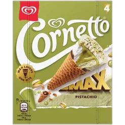 Gelados Cornetto Max Pistáchio