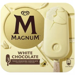 Gelados de Chocolate Branco