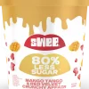 Gelado Vegan de Manga e Red Velvet