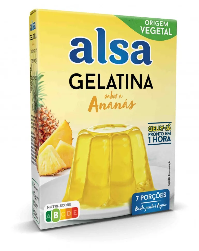Gelatina em Pó de Ananás