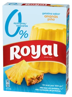 Gelatina em Pó de Ananás 0% Açúcar