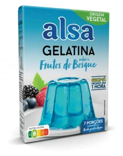 Gelatina em Pó de Frutos do Bosque