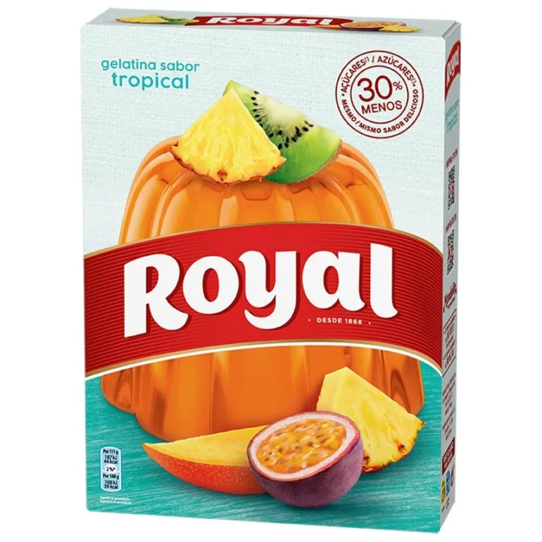 Gelatina em Pó de Frutos Tropicais
